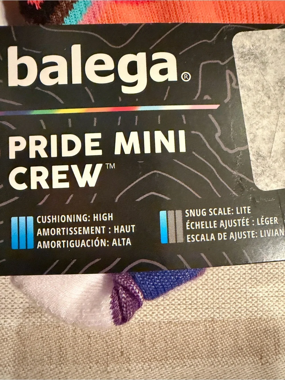 Balega Pride Mini Crew Socks Set of 2
